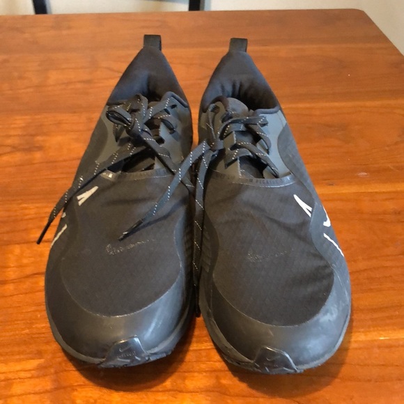 Nike Air Zoom Pegasus37 Shield Men's Water Resistant Repellent CQ7935-001 Sneakr - Picture 2 of 8